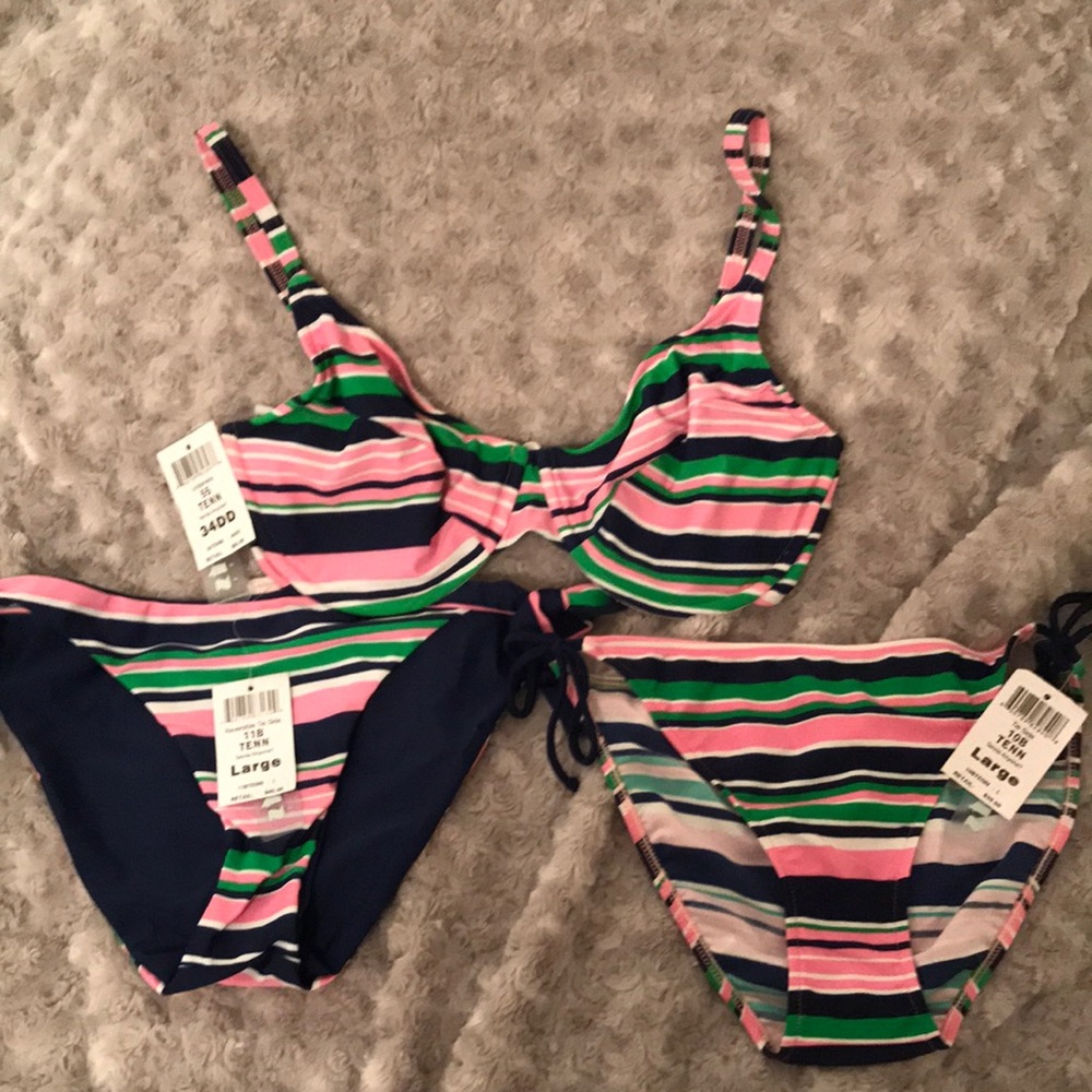 Sunsets Separates Bikini Set 34DD/Large NWT